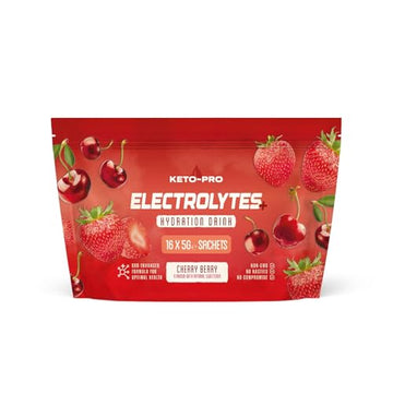 Keto-Pro Keto Electrolytes 80g | Electrolyte Powder Sachets for Extra Convenience Keto-Pro Fuelled by FAT Au supplements