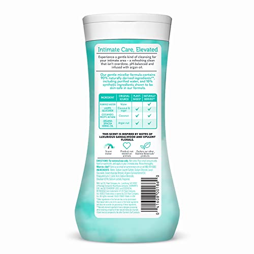 Summer's Eve Essential Botanicals Gentle Wash with Argan Oil, Removes Odor, pH balanced, 12 fl oz Summer's Eve Au supplements