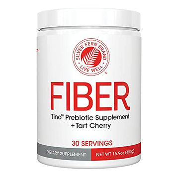 Tino Natural Gluten Free Prebiotic Fiber Supplement - with Tart Cherry Extract & Polycan Silver Fern Au supplements
