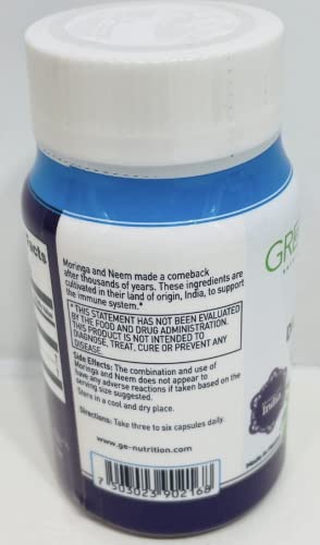 Green ELV Ganeem 90 Capsules Heath Secret Au supplements