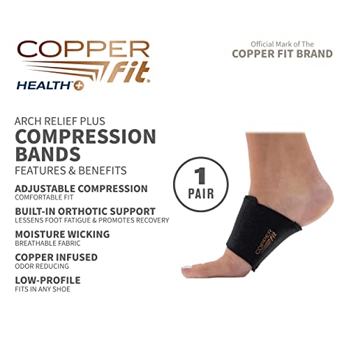 Copper Fit Health Unisex Arch Relief Plus with Built-In Orthotic (Pack of 12) Copper Fit Au supplements