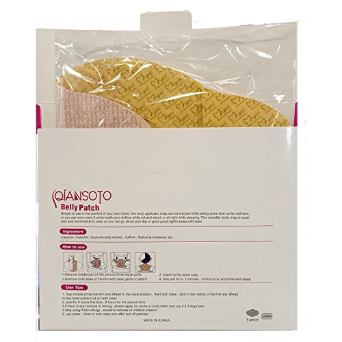 Mymi Wonder Patch Belly Wing Works For Toning Contouring Firming - 10 pieces QIANSOTO Au supplements