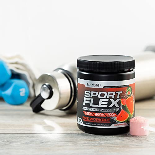 Pre Workout Powder with Beta Alanine, L-Citrulline & L-Arginine | PreWorkout Energy Powder Nature's Nutrition Au supplements