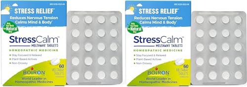 Boiron StressCalm for Relief of Stress, Anxiousness, Nervousness, Irritability, and Fatigue - 60 Count Boiron Au supplements