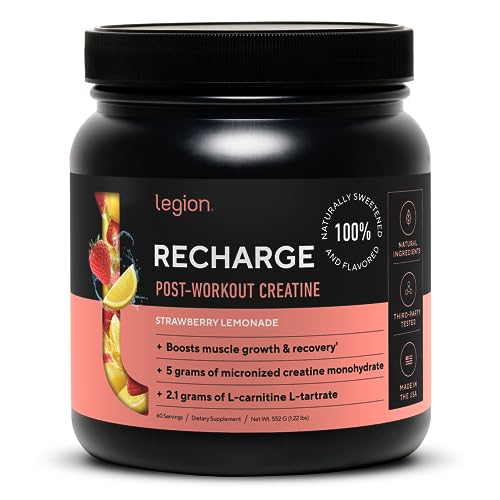 Legion Recharge Post Workout Supplement - All Natural Muscle Builder & Recovery Drink Legion Au supplements