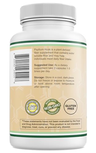 Double Wood Supplements Psyllium Husk Capsules Fiber Supplement Double Wood Supplements Au supplements