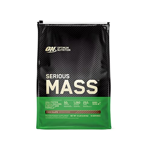 Optimum Nutrition Serious Mass Weight Gainer Protein Powder, Vitamin C, Zinc and Vitamin Optimum Nutrition Au supplements