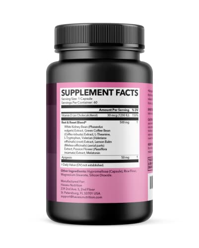 Night Time Fat Burner for Women | Weight Loss and Sleep Support Blend With Apigenin HAVASU NUTRITION Au supplements