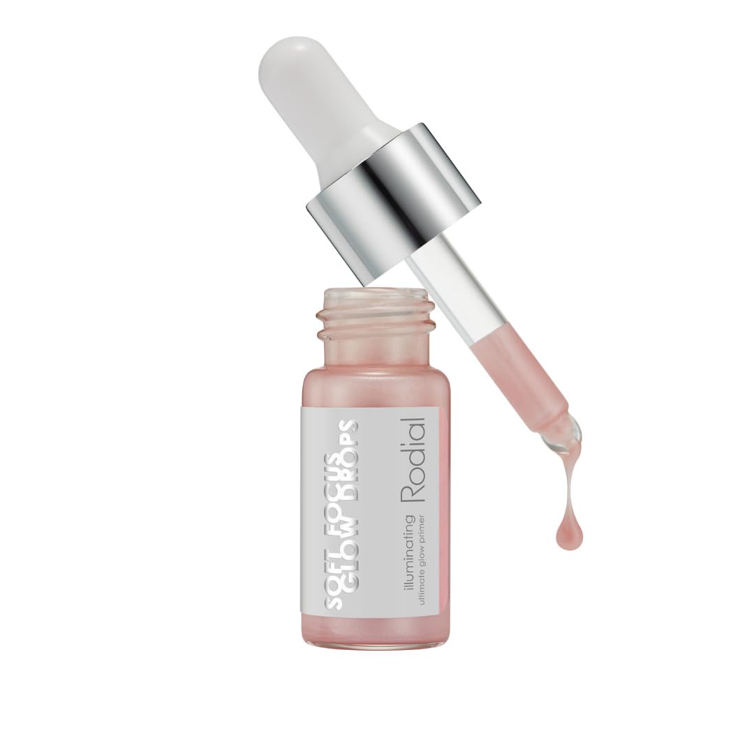 Rodial Soft Focus Glow Booster Drops 0.3 Deluxe fl oz, Illuminating Skin Serum with Glycerin and Antioxidants, Perfectioning and Smoothing Dewy Makeup Base, Weightless Formula Rodial Au supplements