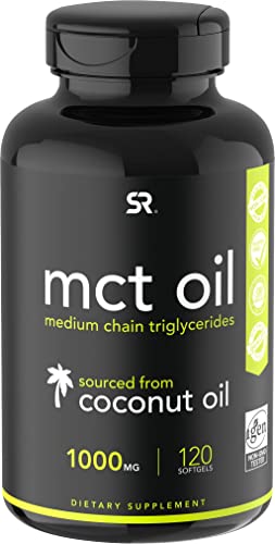 Sports Research Keto MCT Oil Capsules derived from Coconut Oil | Keto Fuel for The Brain Sports Research Au supplements