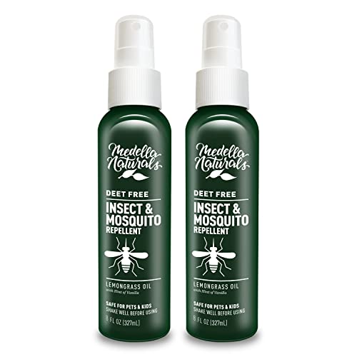 Deet-Free Insect & Mosquito Repellent Pack of 2 (8 oz) – Nice Smelling Medella Naturals Au supplements