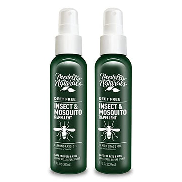 Deet-Free Insect & Mosquito Repellent Pack of 2 (8 oz) – Nice Smelling Medella Naturals Au supplements