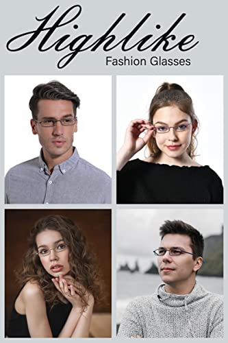 HIGHLIKE 4-Pack Slim Pocket Reading Glasses Men Women, Compact Readers Super Clear HIGHLIKE Au supplements
