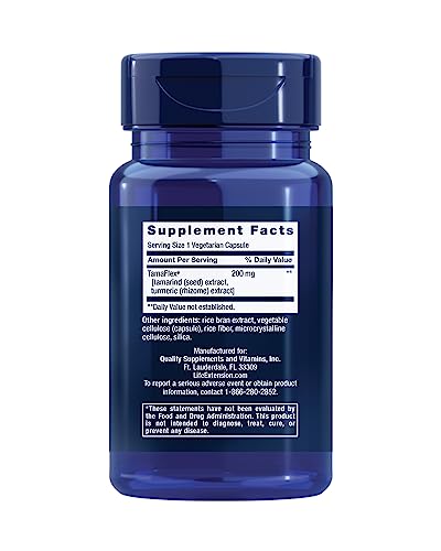 Life Extension Joint Mobility, relieves Minor Knee discomfort & Improves Range of Motion, Turmeric & Tamarind, Gluten-Free, Non-GMO, Vegetarian, 60 Capsules Life Extension Au supplements