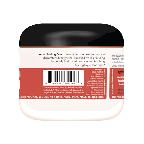 Naturulz Ultimate Healing Cream 4 Ounce Fast-Acting Topical for Backs, Knees, Shoulders, Muscles Naturulz Au supplements