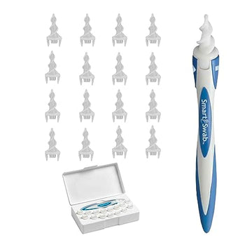 Smart Swab - Spiral Ear Cleanser - Earwax Remover Tool - 16 Replaceable ND products Au supplements