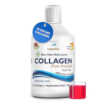 Swedish Nutra Liquid Marine Collagen - Sugar Free Berry Flavour | Minimize Fine Lines, Wrinkles & Improve Skin Elasticity Swedish Nutra Au supplements