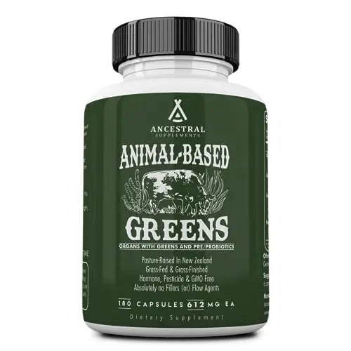 Ancestral Supplements Greens Powder Capsules, Organic Superfood Ancestral SupplementsAU supplements