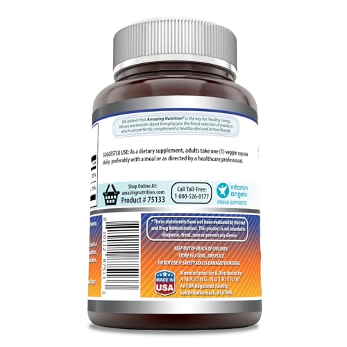 Amazing Formulas Vitamin D3 5000 IU with Vitamin K2 100 Mcg| 250 Veggie Capsules Amazing Nutrition Au supplements