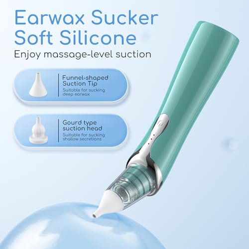 Ear Vacuum Wax Remover, Ear Wax Removal with 8 Pcs Ear Pick, Ear Wax Girug Au supplements
