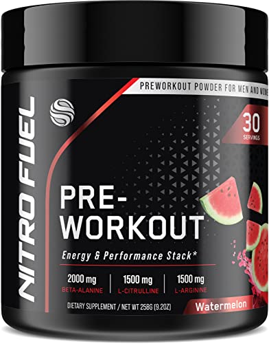Pre-Workout Powder with Beta-Alanine & Caffeine for Energy, L-Citrulline & L-Arginine SILVERONYXAU supplements