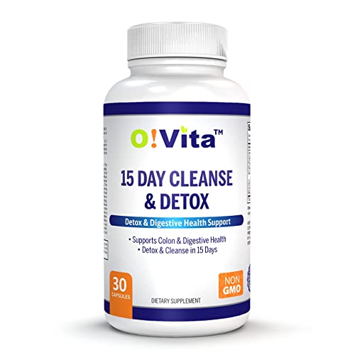 O!VITA 15-Day Cleanse and Detox Supports Digestive and Colon Health, Special Formula O!VITA Au supplements