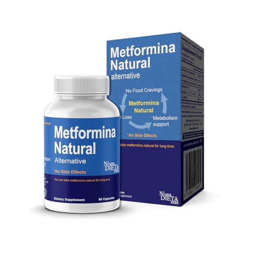METFORMINA Natural - Weight Loss Aid and Metabolism Support - Dr Salomon, 60 Cap Ni una dieta más Au supplements