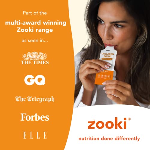 Zooki 5000mg Marine Collagen Liquid Sachets | Hydrolysed Marine Collagen Peptides yourzooki Au supplements