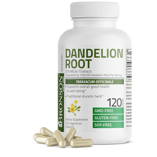 Bronson Dandelion Root High Potency Supplement, Supports Overall Good Health & Well Bronson Au supplements