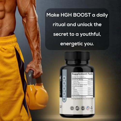 Evolve Nutraceuticals HGH Booster (150 Count) Anti-Aging, Increase Stamina and Energy Evolve Nutraceuticals Au supplements