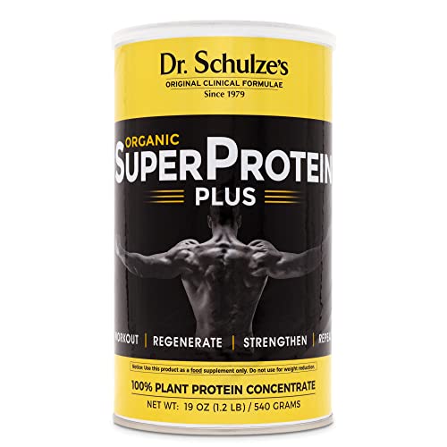 Dr. Schulze's | SuperProtein Plus | 100% Plant Protein Concentrate | Organic Powder Mix Dr. Schulze's Au supplements
