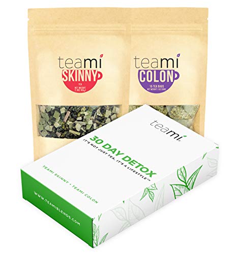 Teami® 30-Day Detox Tea Pack: All-Natural Teatox Kit with Teami Skinny & Teami Colon Teami Au supplements