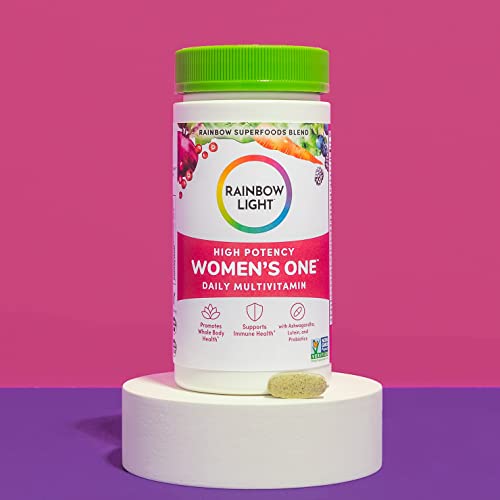 Rainbow Light Multivitamin for Women, Vitamin C, D & Zinc, Probiotics, Women’s One Rainbow Light Au supplements