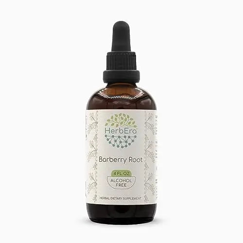 Barberry Root B120 Alcohol-Free Herbal Extract Tincture, Concentrated Liquid Drops Natural Barberry HerbEraAU supplements