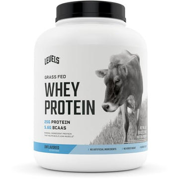 Levels Grass Fed 100% Whey Protein, No Hormones, Unflavored, 5LB Levels Nutrition Au supplements
