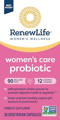 Renew Life Women's Probiotic Capsules, Supports Vaginal, Urinary, Digestive and Immune Renew Life Au supplements