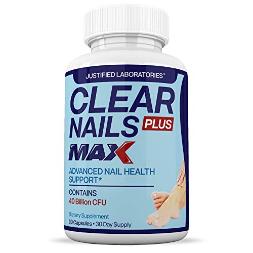 Justified Laboratories (3 Pack) Clear Nails Plus Max Pills 40 Billion CFU Probiotic 60 Caps Justified Laboratories Au supplements