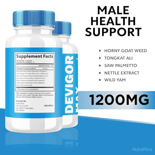 NutraRize Devigor Max - Devigor Max Pills for Man, Devigor Max Supplement to Promote NutraRize Au supplements
