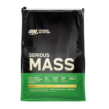 Optimum Nutrition Serious Mass Weight Gainer Protein Powder, Vitamin C, Zinc Optimum Nutrition Au supplements