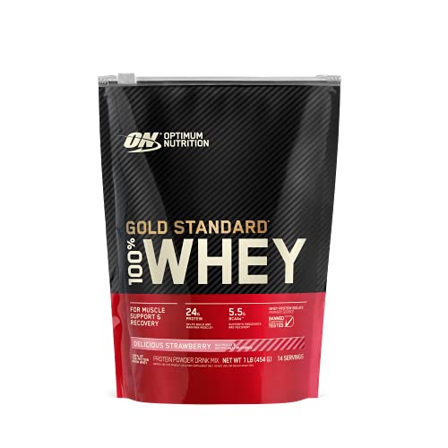 Optimum Nutrition Gold Standard 100% Whey Protein Powder, Strawberry, 1 Pound Optimum Nutrition Au supplements