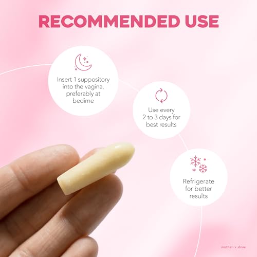 Mother's Dose Hyaluronic Acid Suppository HydraDose- Hormone Free Moisturizer MOTHER·S DOSE Au supplements