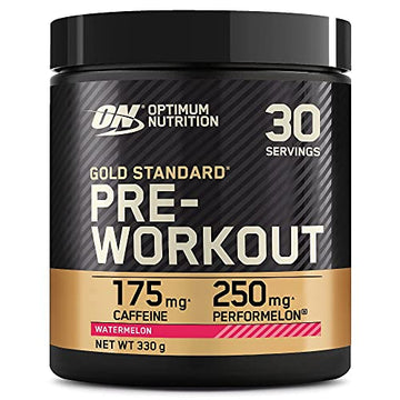 Optimum Nutrition Gold Standard Pre Workout Watermelon Flavoured Powder, 330g Optimum Nutrition Au supplements