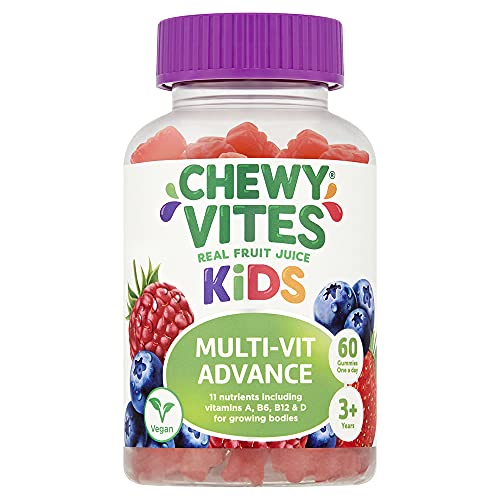 Chewy Vites Kids Multivitamin Advance 60 Gummy Vitamins | 11 Essential Nutrients CHEWY VITES Au supplements