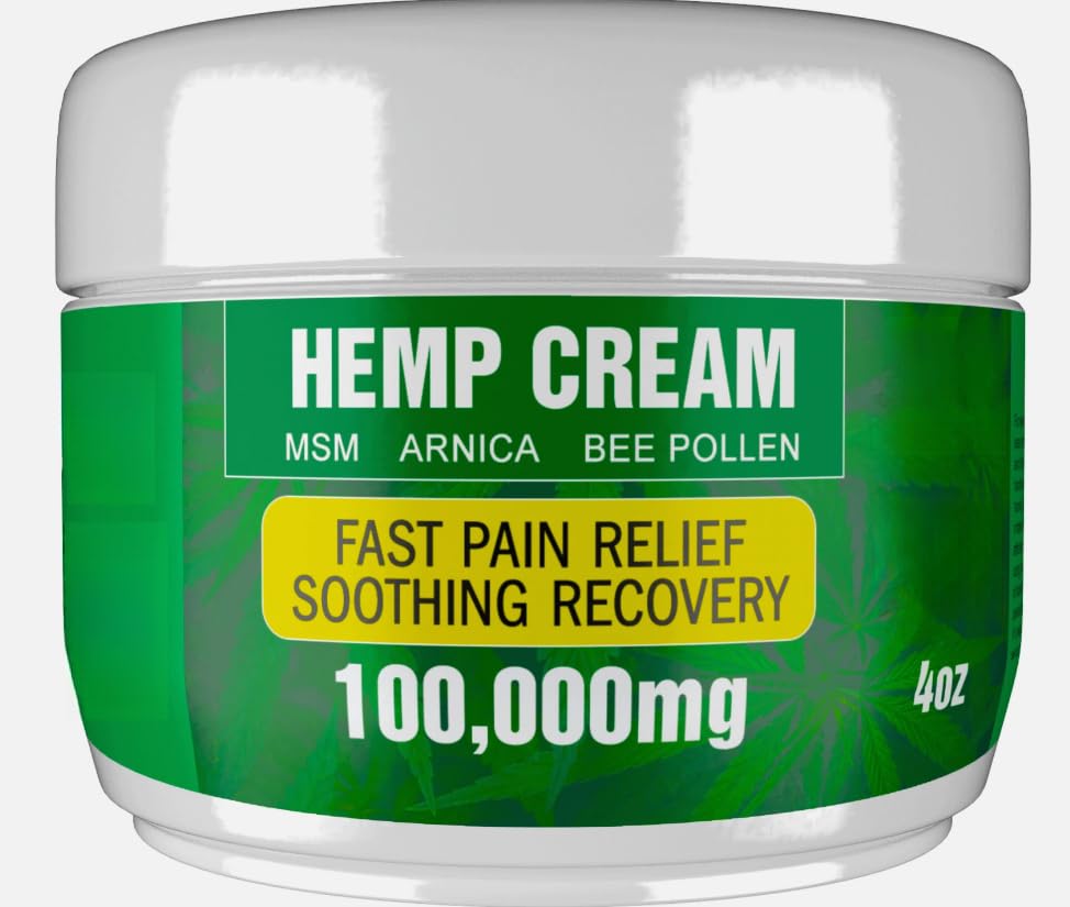 Strong Hemp Pain Rel.ief Cream | Fast Pain Rel.ief for Joints, Mus.cles, Ner.VES Generic Au supplements