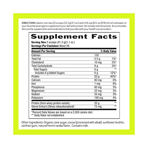 Biochem, Whey Protein Powder, 20g of Protein to Support Muscles and Intense Workouts Biochem Au supplements