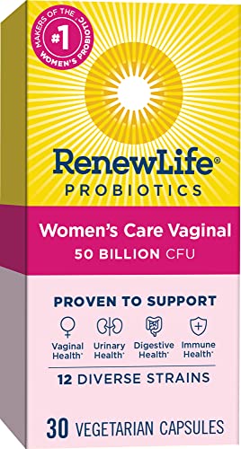 Renew Life Women's Probiotic Capsules, 50 Billion CFU Guaranteed, Supports pH Balance Renew Life Au supplements