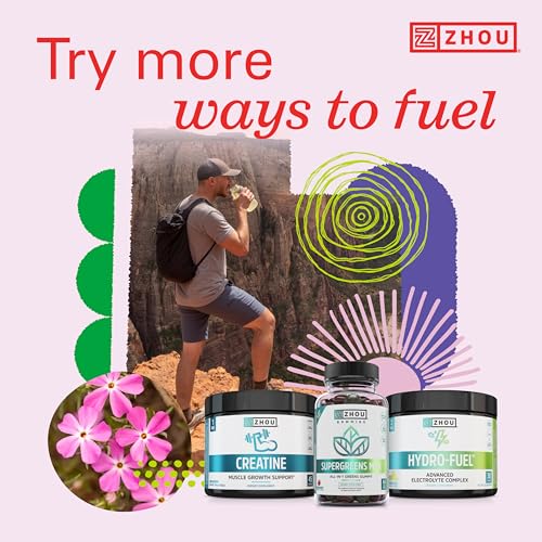 Zhou Nutrition Creatine Monohydrate Chewables 5g for Men & Women, Sugar Free Zhou Nutrition Au supplements