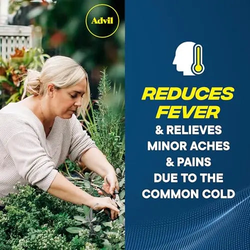 Advil Liqui-Gels Minis Pain Reliever and Fever Reducer, Pain Medicine for Adults with Ibuprofen 200mg for Pain Relief - 80 Liquid Filled Capsules Advil Au supplements