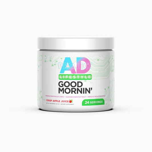 Project AD Life Good Morning Detox and Performance Drink, Naturally Flavored and Formulated with L-GLutamine, Apple Cider Vinegar, PROJECT AD LLCUS supplements